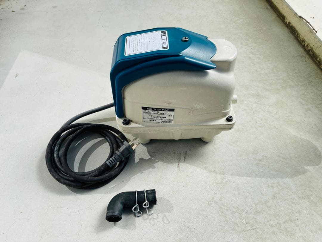 【通電確認済み】浄化槽用ダイヤフラム　XP-30 浄化槽ブロワー