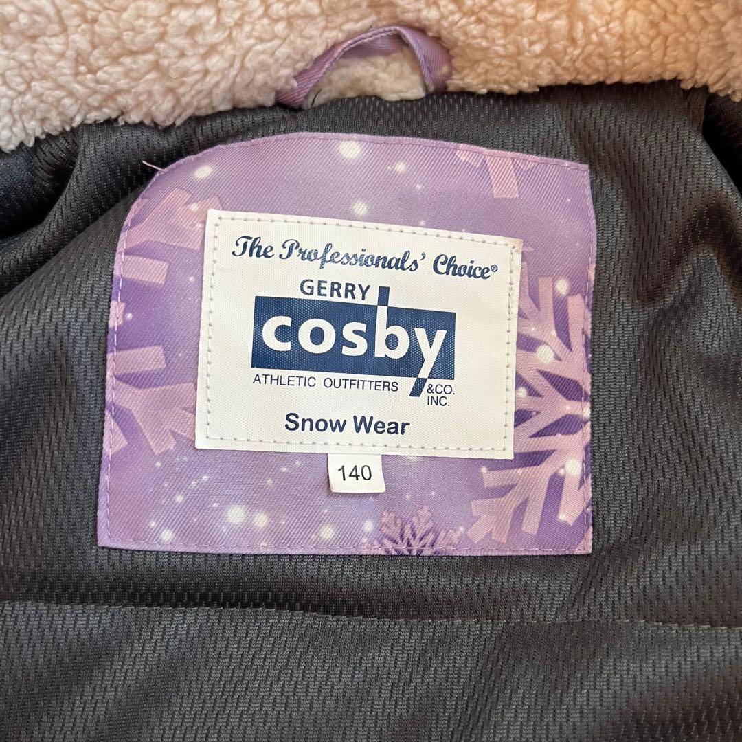 GERRY COSBY 子ども用スキーウェア上下セット 140cm 手袋ゴーグル