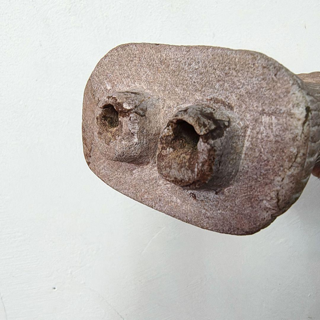 クメール　女神像　砂岩　彫刻　オブジェ　H39cm