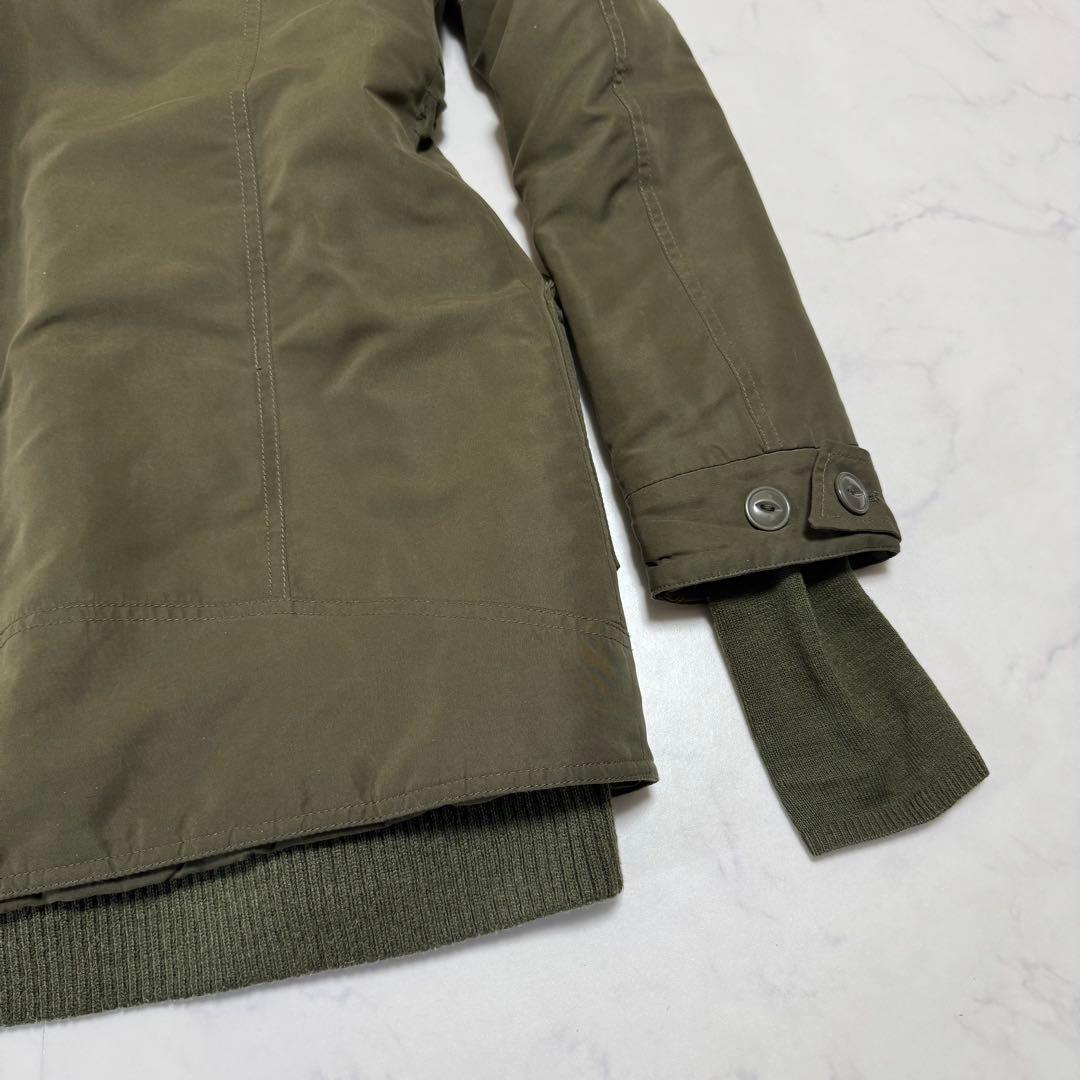 00s Y2K SLY モッズコート ラクーンファー＆内側ボア 平成ギャル