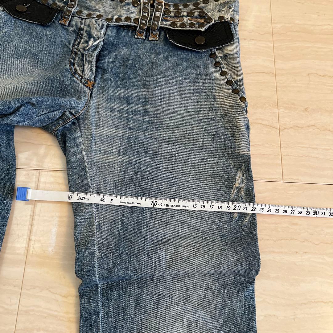 Dolce & Gabbana スタッズ付きデニムパンツ