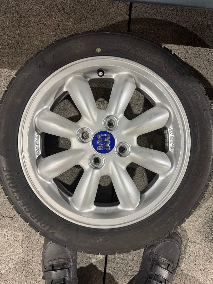 ミニライト15インチ　BSニューノ165/55R15 ４本