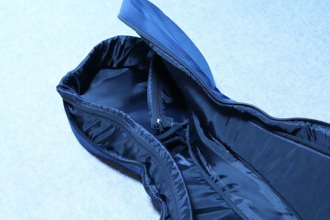 三味線　ケース　カバー　リュックケース　1680D　細棹・中棹　紺