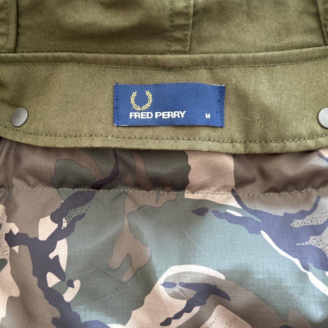 FRED PERRY モッズコート Ｍサイズ オリーブ