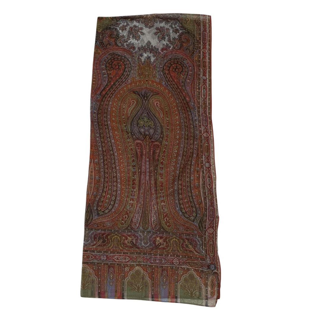 新品・未使用品★ETRO エトロ シルク100% 大判ストール スカーフ