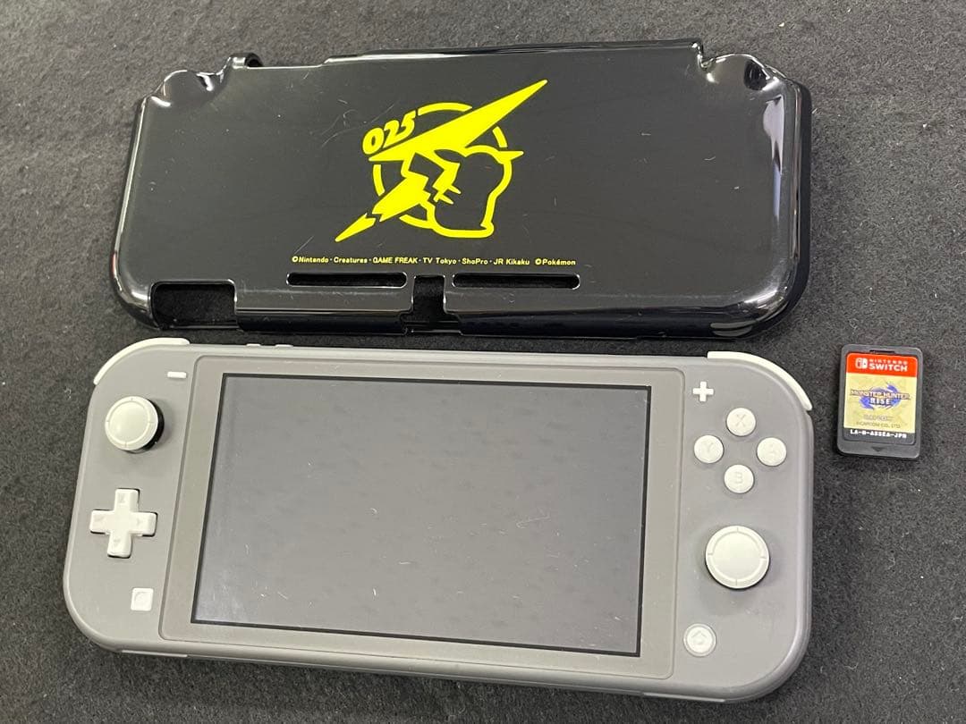 Nintendo Switch Lite 本体 ソフトカバー + ソフト付き