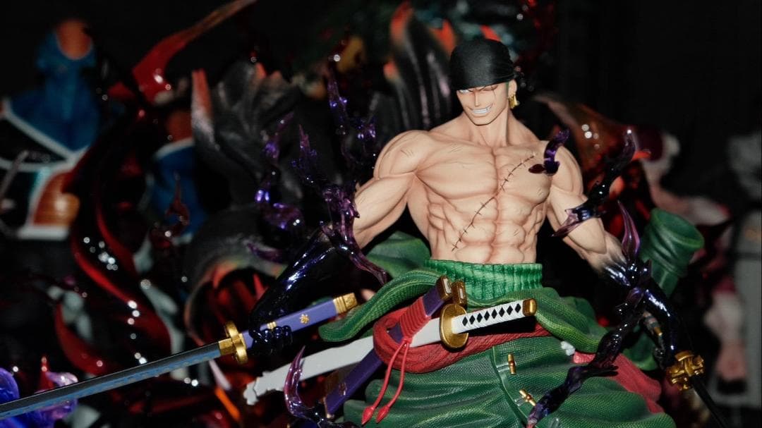 ワンピース 閻魔 ロロノア・ゾロ フィギュア ガレージキット 塗装済み完成品