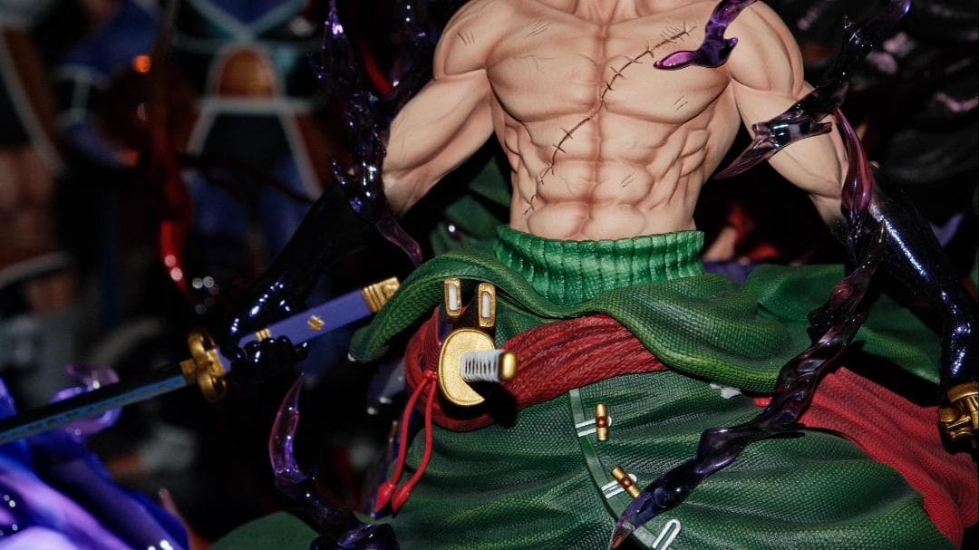 ワンピース 閻魔 ロロノア・ゾロ フィギュア ガレージキット 塗装済み完成品
