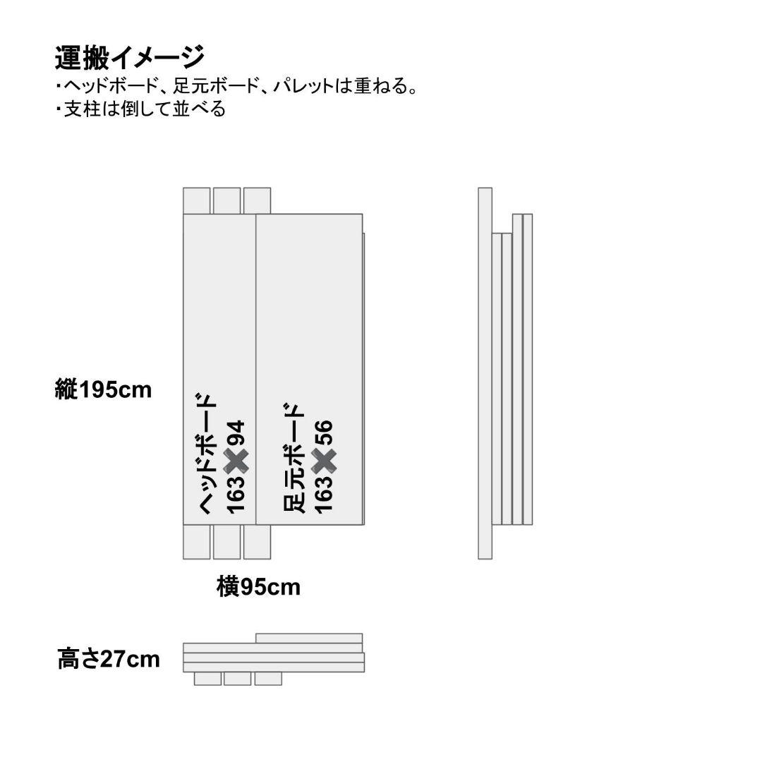 BROOKS BEDクイーンサイズ ACME Furniture 使用5年程度
