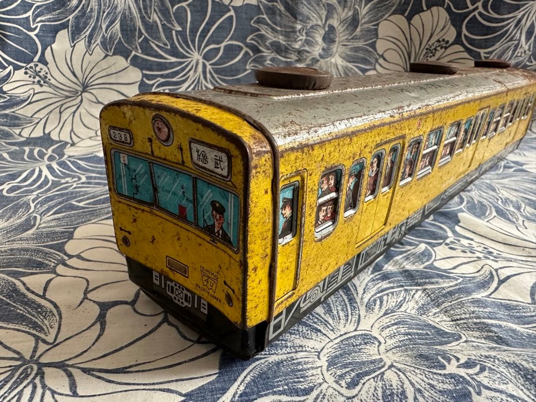 イチコー　ブリキ　昭和玩具　鉄道の日