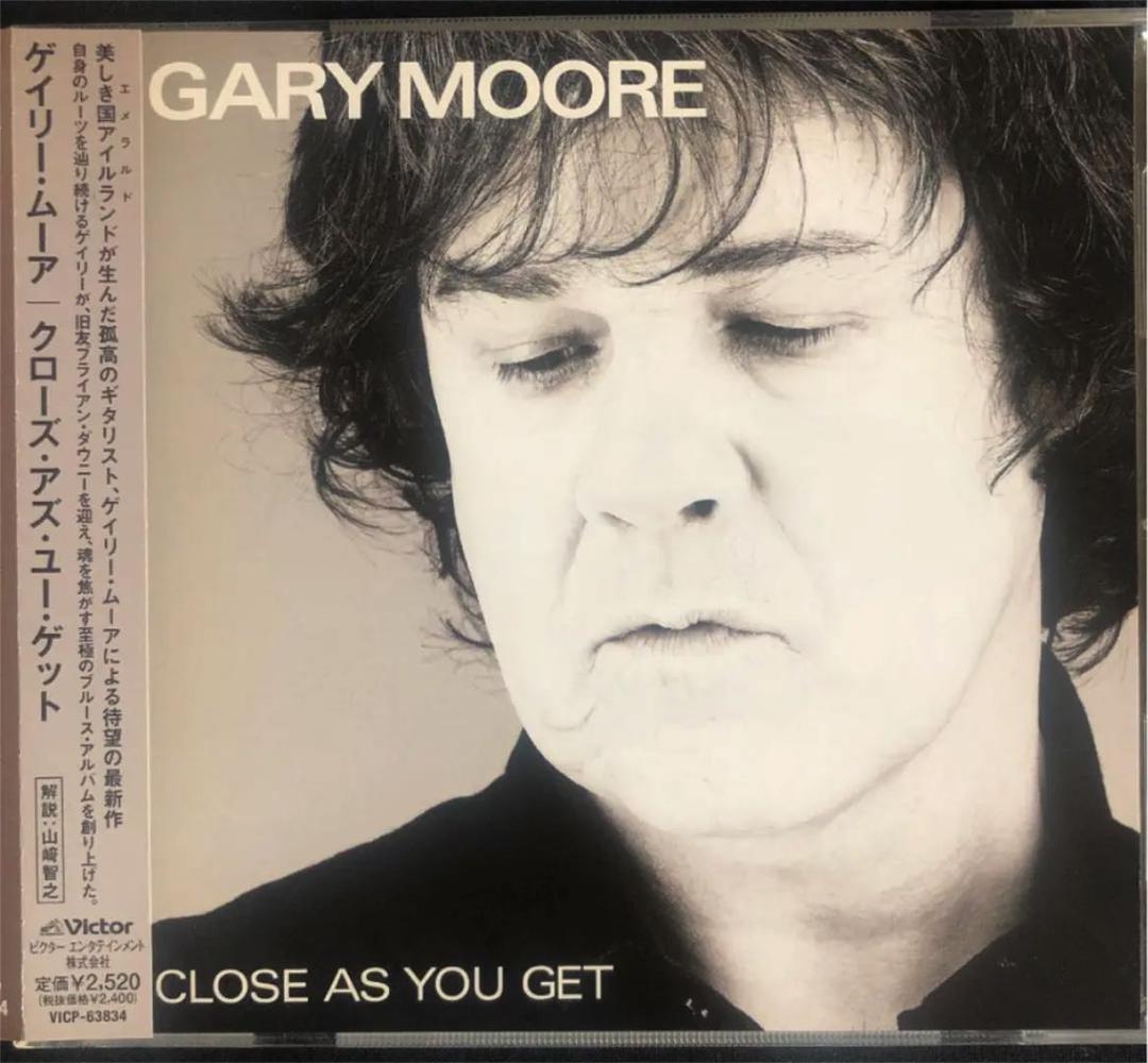 帯付き！国内盤！Gary Moore/CLOSE AS YOU GET/'07年