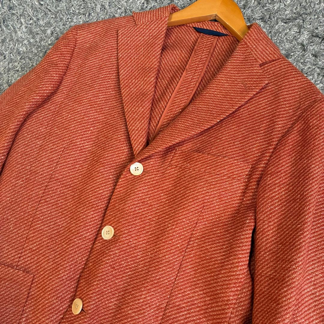 美品 ベルベスト JACKET IN THE BOX 48 オレンジ 軽量JKT