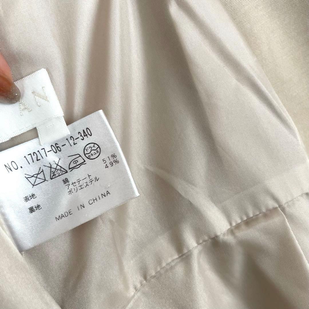 【ひつじ様お値下げ対応中】ANAYI トレンチコート ベージュ 34 ベルト付