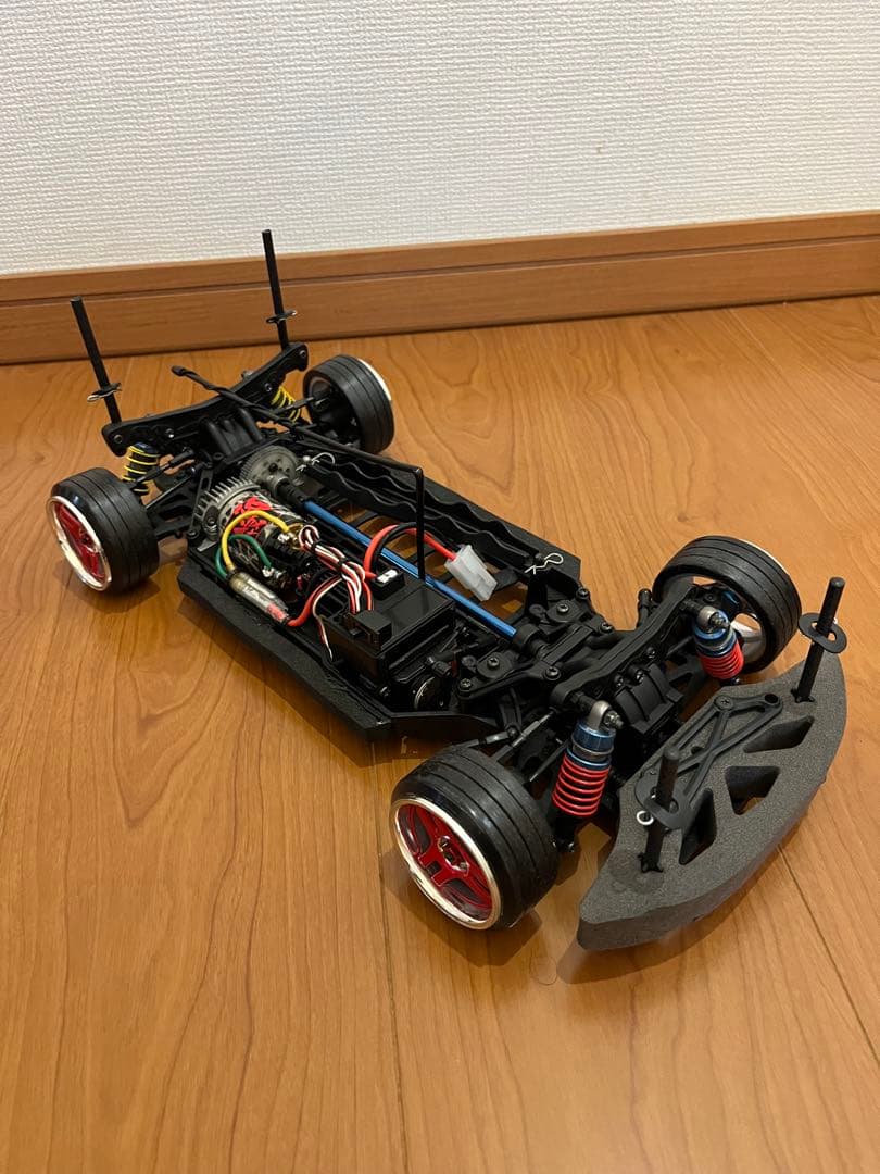 1/10 ラジコンドリフト ドリパケ S13シルビア　LED電飾付