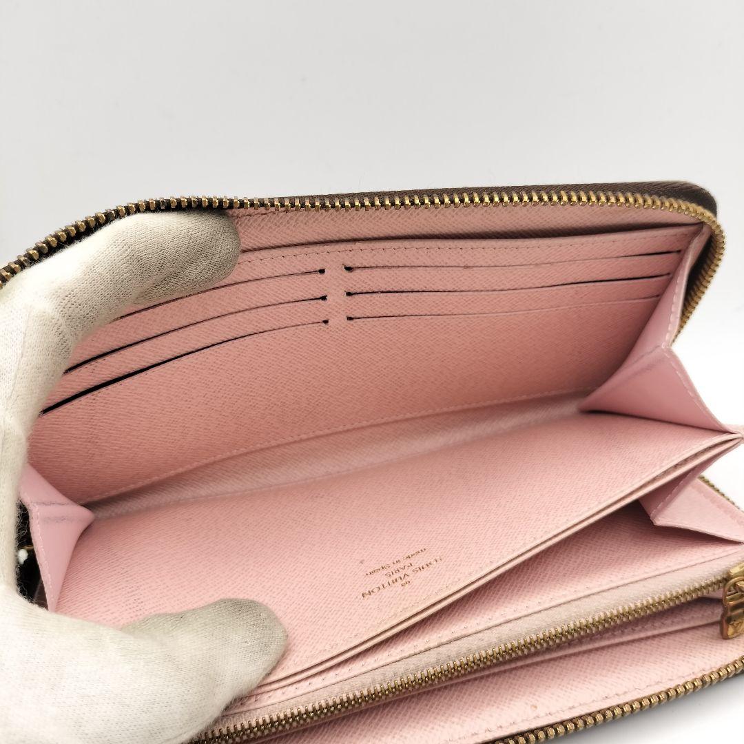 ルイヴィトン　長財布　財布　モノグラム　ジッピーウォレット　ピンク