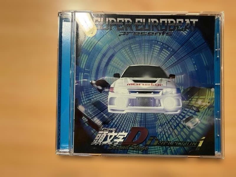 頭文字D　CD10枚セット　ユーロビート　劇中使用曲　しげの秀一