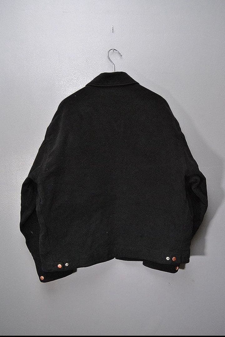 23aw COMOLI モールスキン ジップショートジャケット