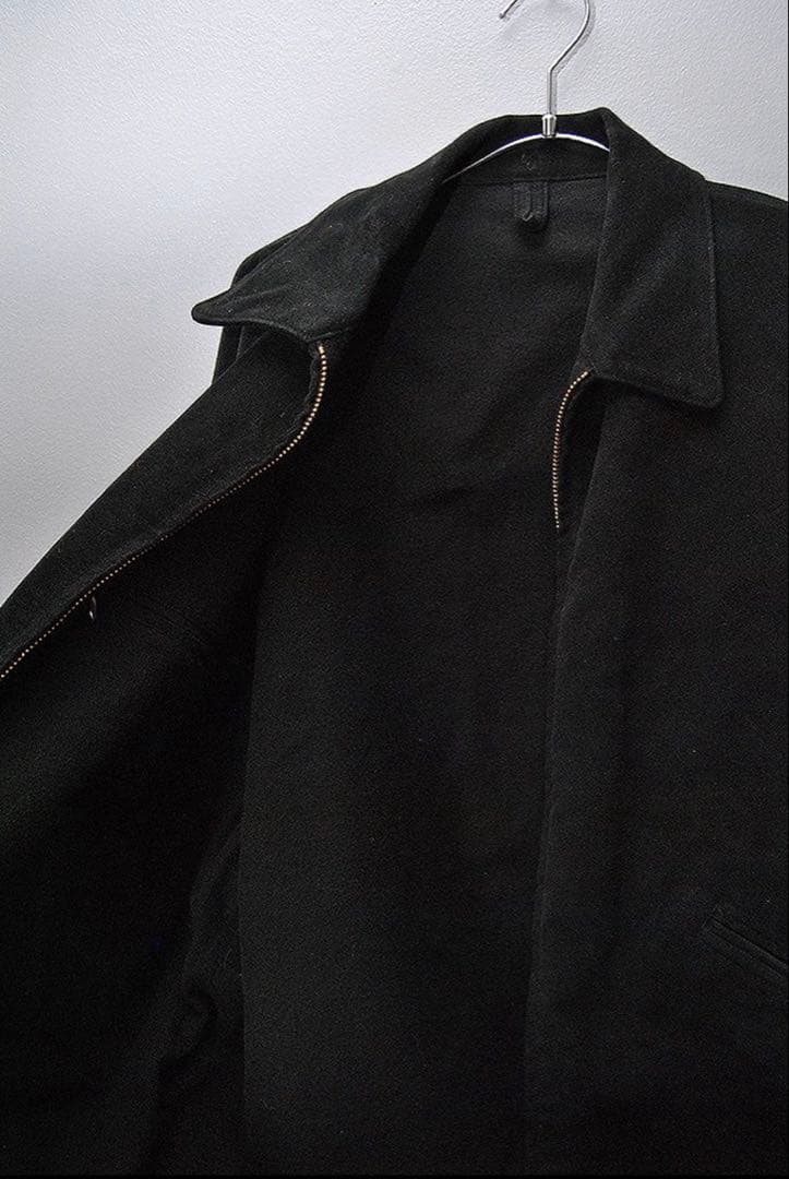 23aw COMOLI モールスキン ジップショートジャケット