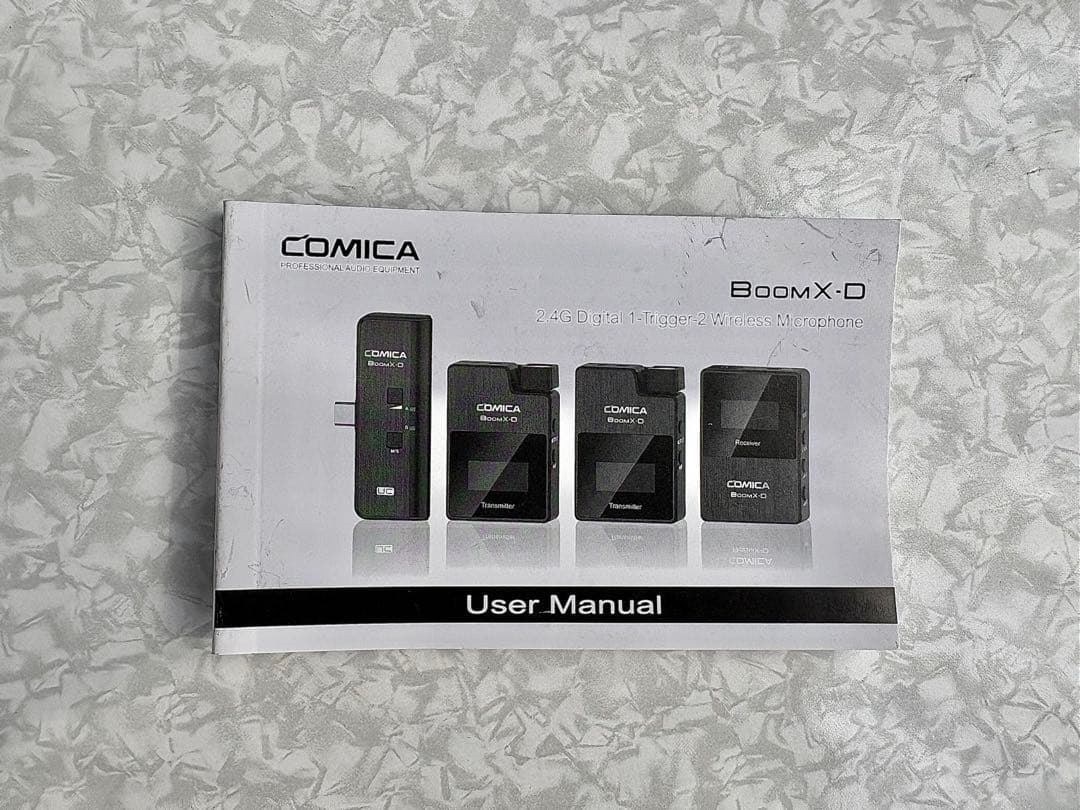 COMICA BoomX-D ワイヤレスマイクシステム