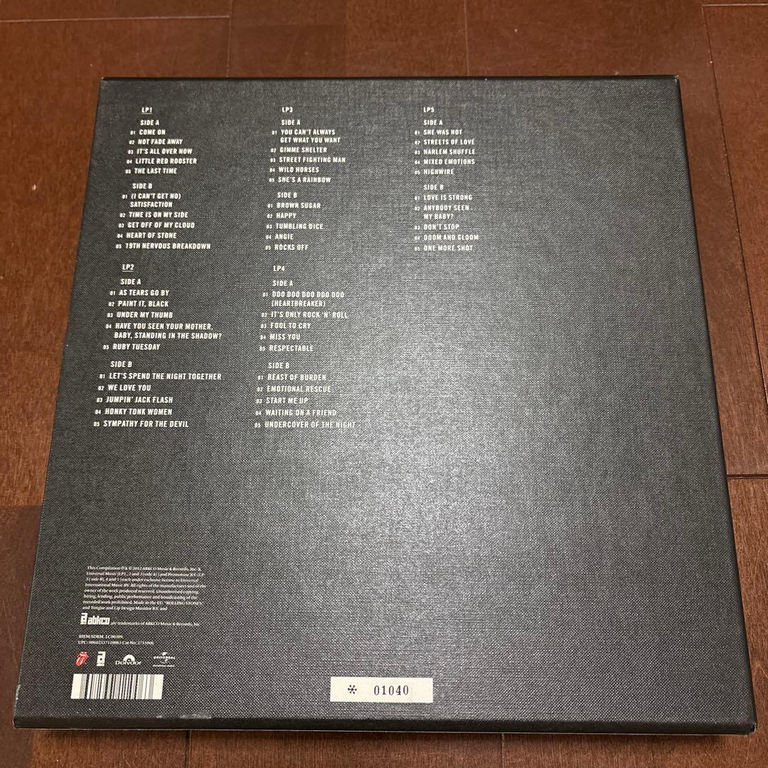 THE ROLLING STONES GRRR! アナログ5枚組シリアルNo.入