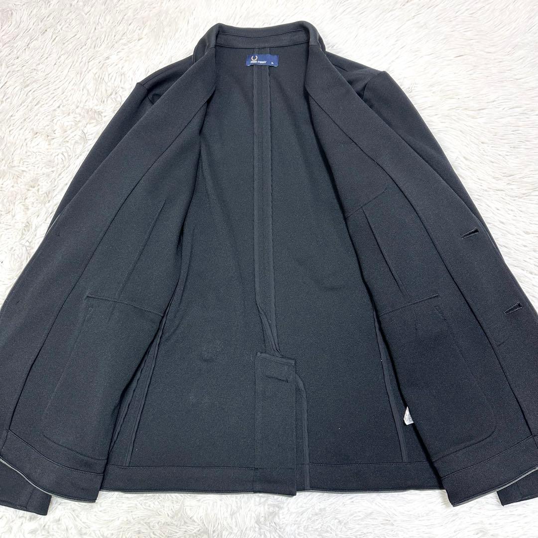 【希少XL×洗える×ジャージ素材】フレッドペリー テーラードジャケット 月桂樹