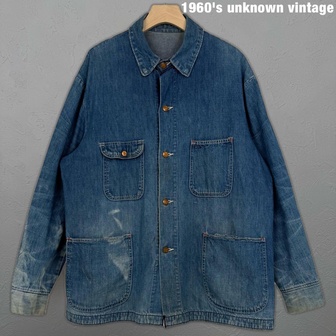 60s ビンテージ デニム カバーオール BLUE BELL ブルーベル 70s