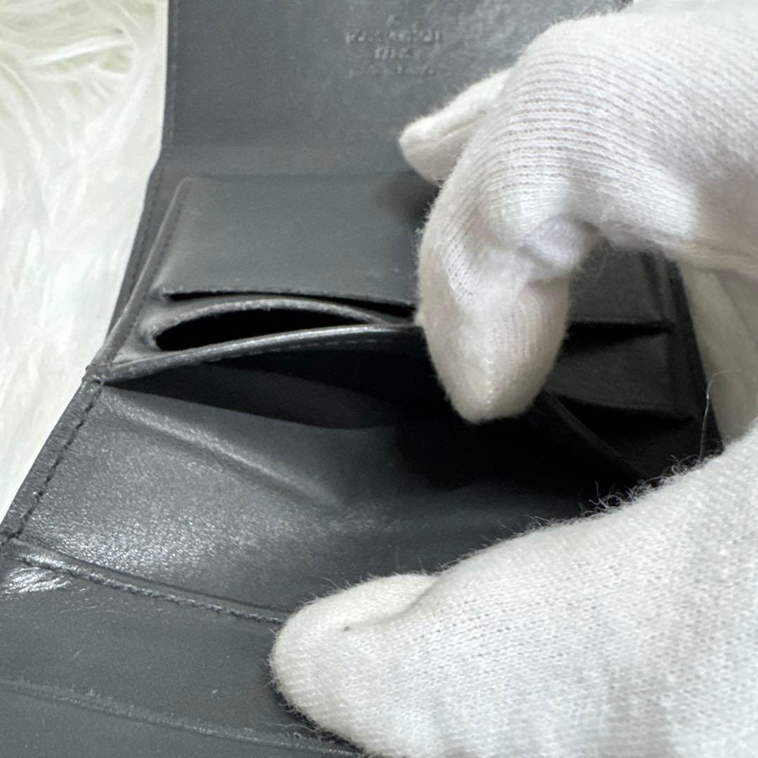 あさひ様Louis Vuitton モノグラム 二つ折り財布 黒 グラセ