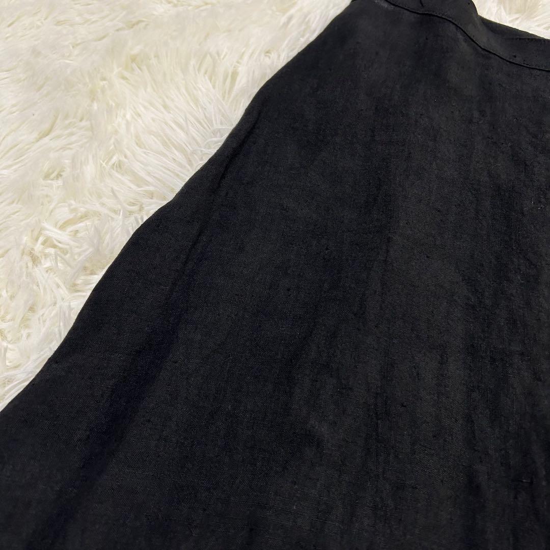 Yohji Yamamoto ヨウジヤマモト リネン 変形ジップ ラップスカート