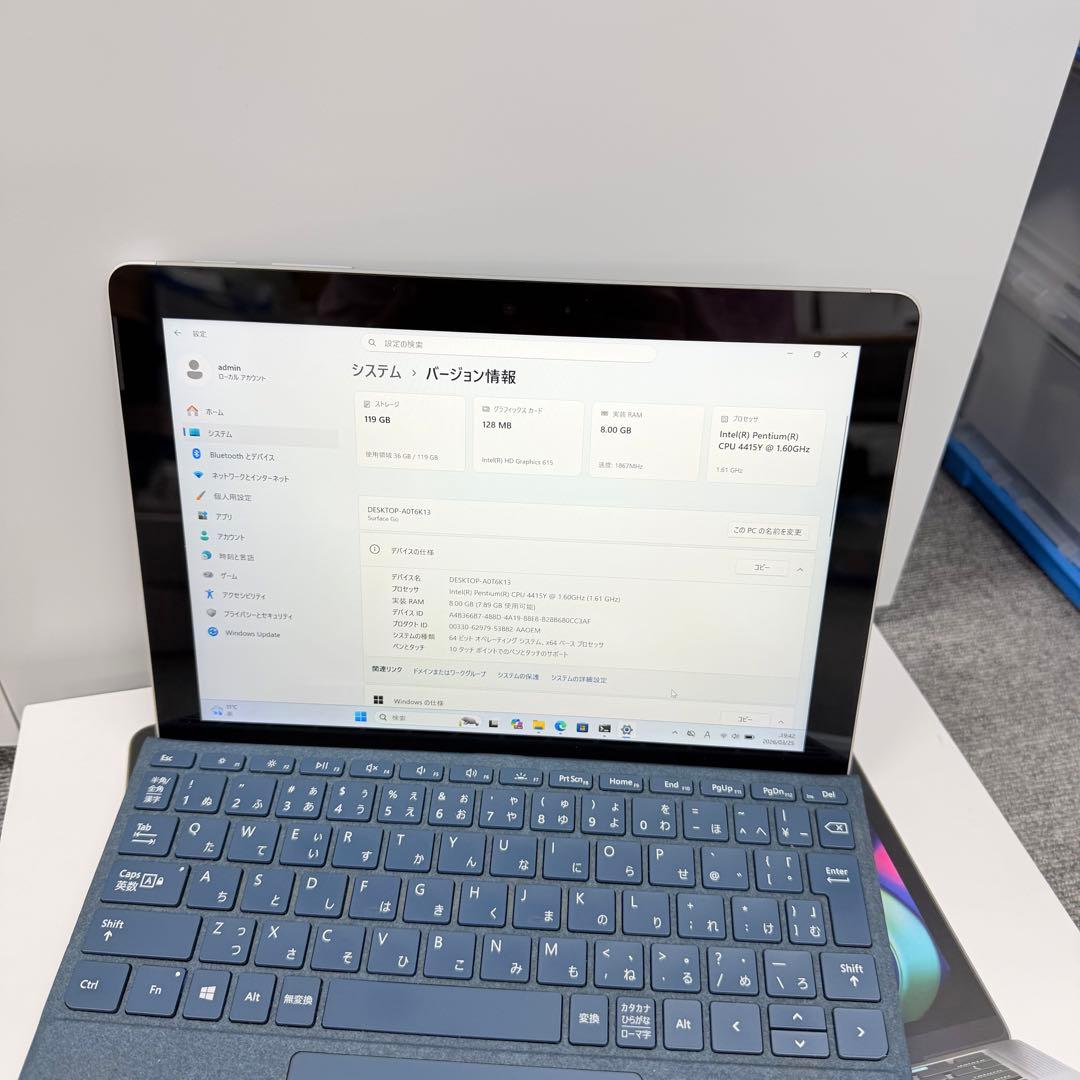 Windowsタブレット本体 Microsoft Surface Go 8GB/128GB LTE