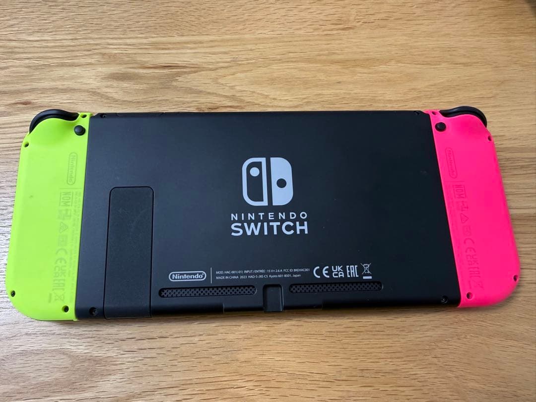 Nintendo Switch 本体バッテリー強化版　スマブラ付き 動作確認済み