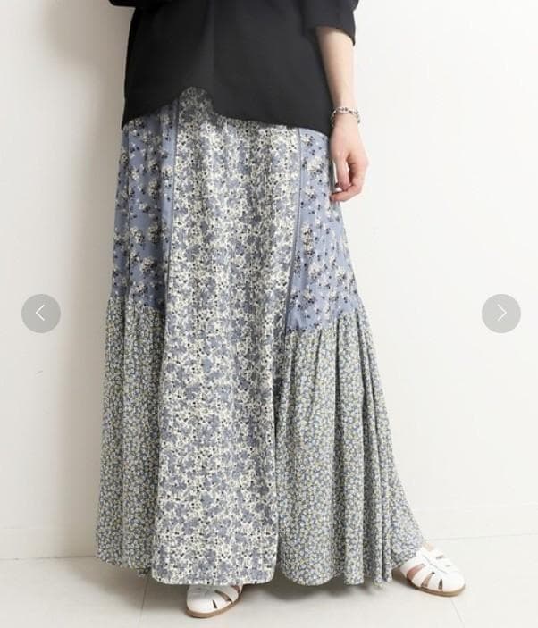 美品★スローブイエナ★Deveaux マルチパターンスカート