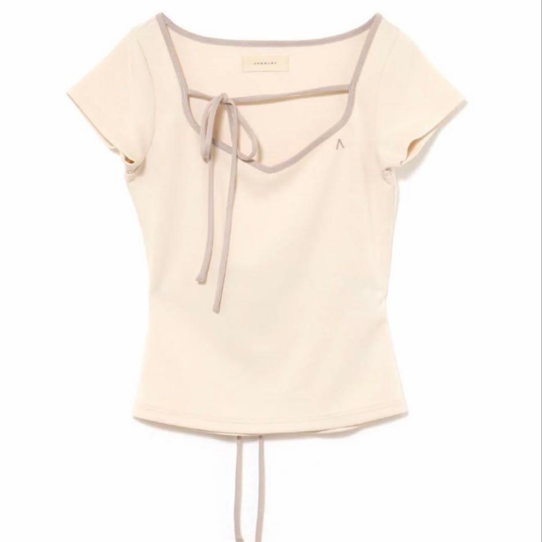 正規品　Andmary Collie ribbon tops アンドマリー