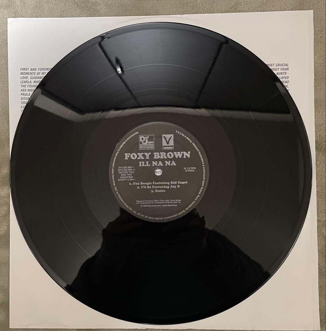 【美品】FOXY BROWN / ILL NA NA 2LPアルバムレコード