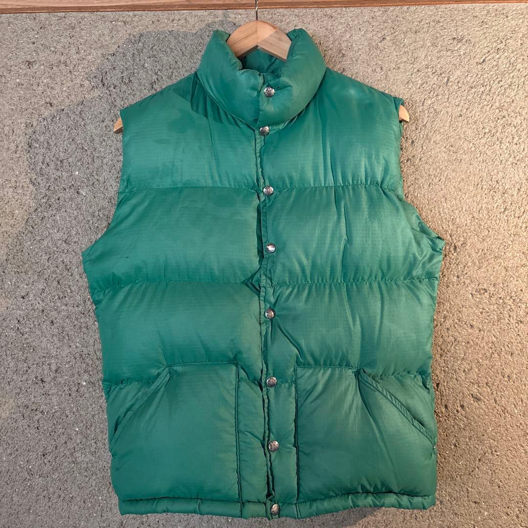 THE NORTH FACE グリーンダウンベスト