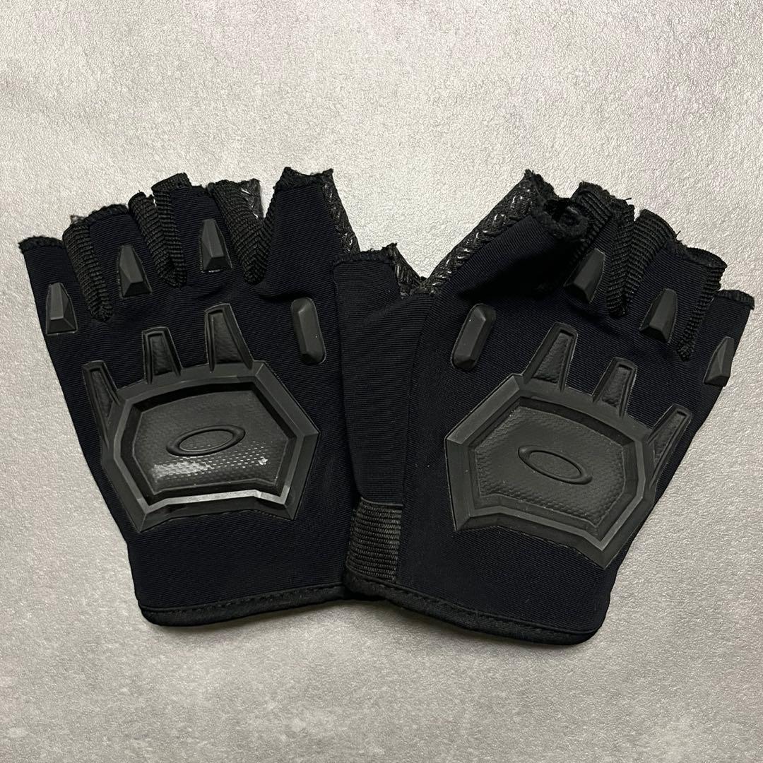 00’s archive “OAKLEY” finger glove opium