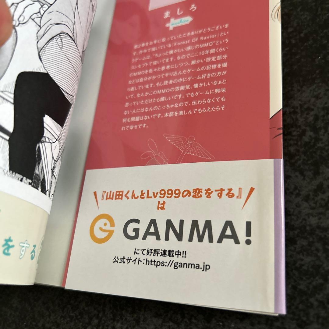 山田くんとLV999の恋をする　1巻　2巻　初版　特典　イラストペーパー