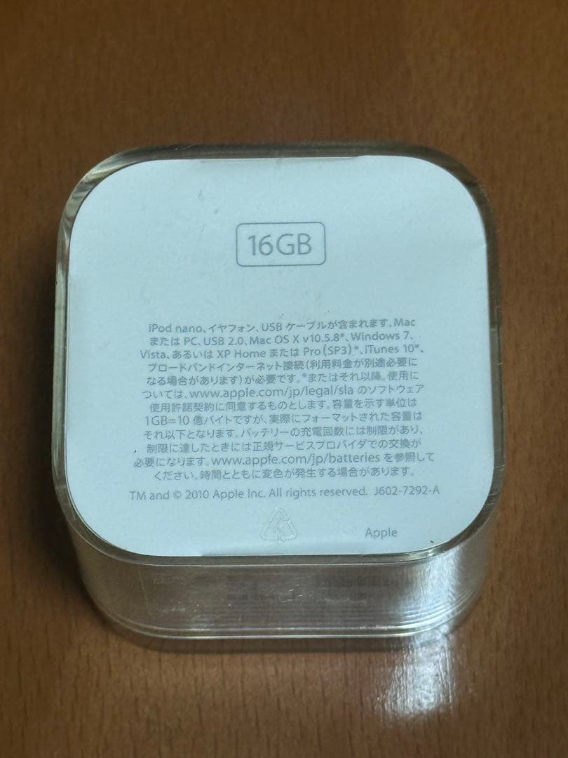 iPod nano 第6世代 16GB Apple レッド アップル 動作確認済
