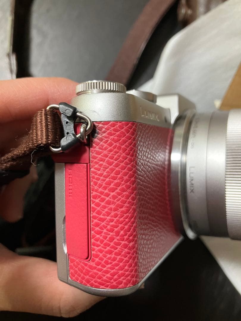 Panasonic デジタル一眼カメラLUMIX DMC-GF7W ピンク