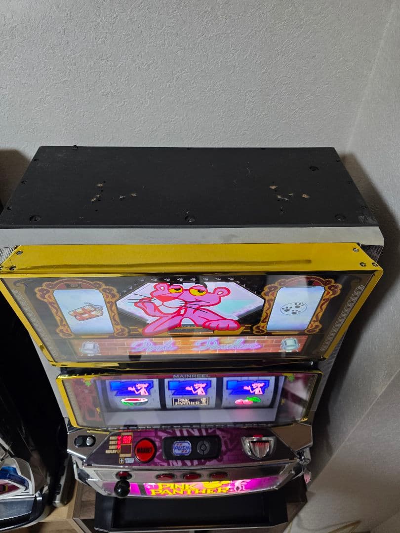 【パチスロ実機】【6号機】【ビタ押し練習】ピンクパンサーSP