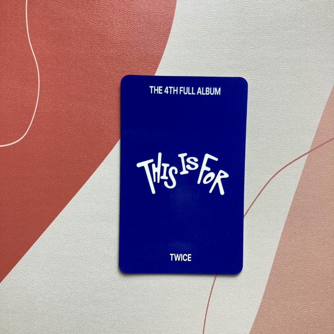 TWICE THIS IS FOR サノク 公開放送限定 サナトレカ