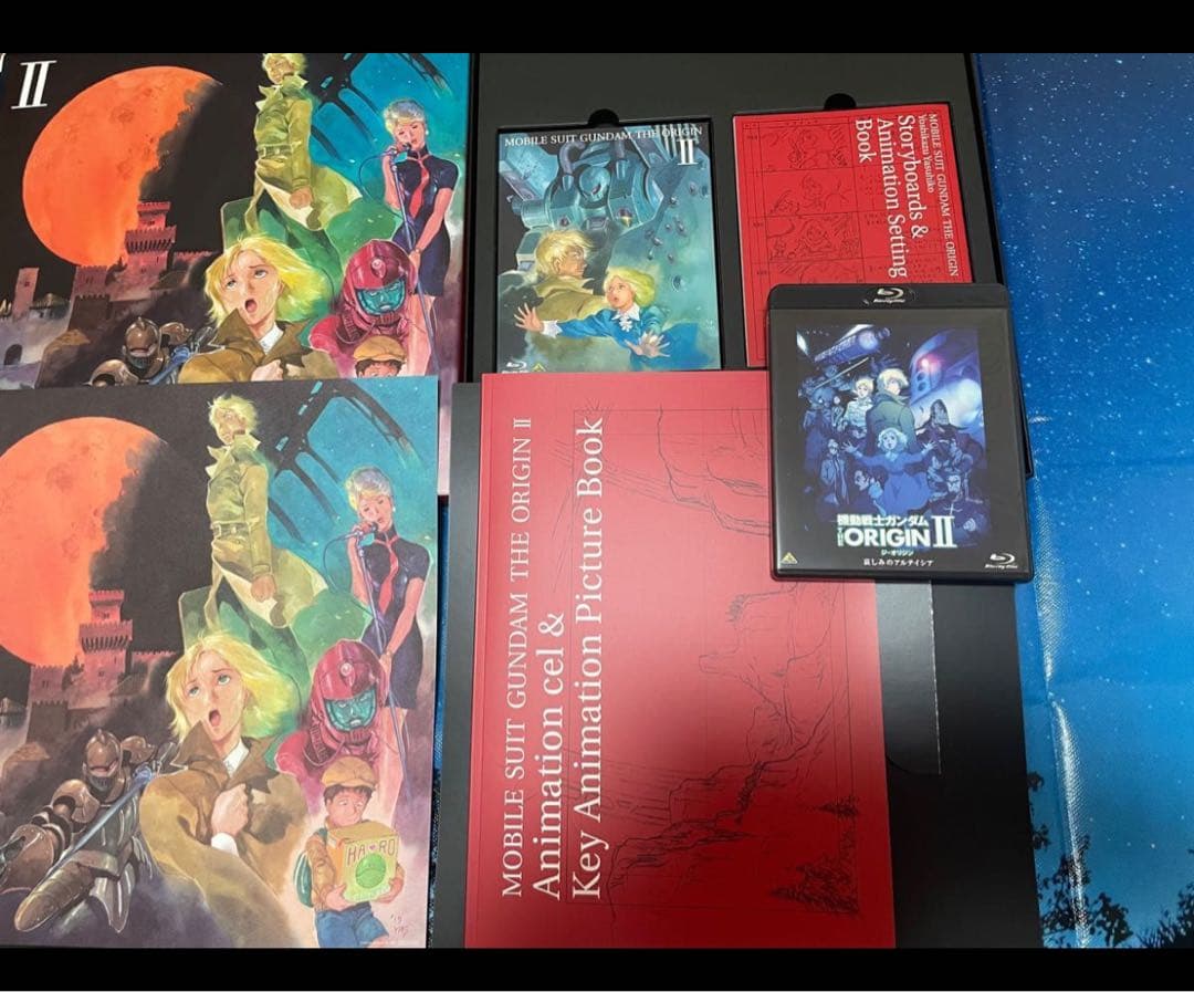 ガンダム　オリジン　初回限定版　Blu-ray 3枚