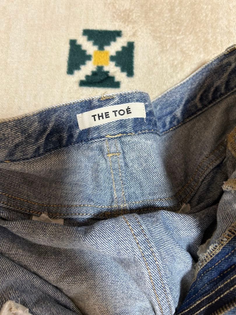 パンツ THETOE Lexington Double Belt Denim Pants