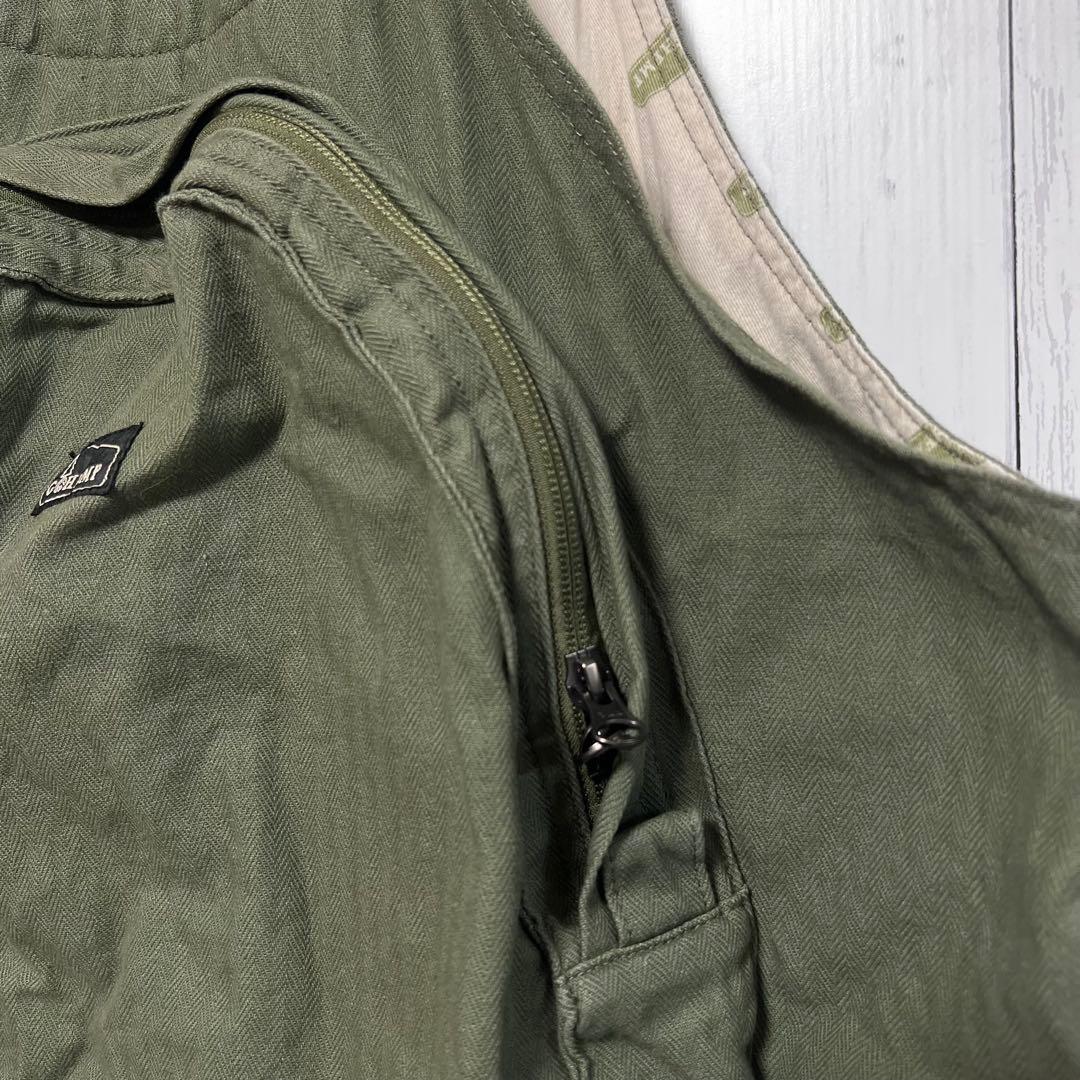 GOHEMP FIRE RIDGE VEST OLIVE DRAB サイズM