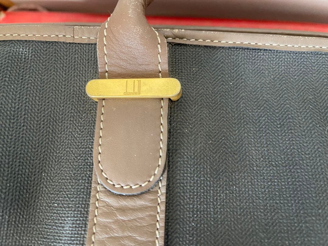 おニャンコさま　dunhillボストンバック