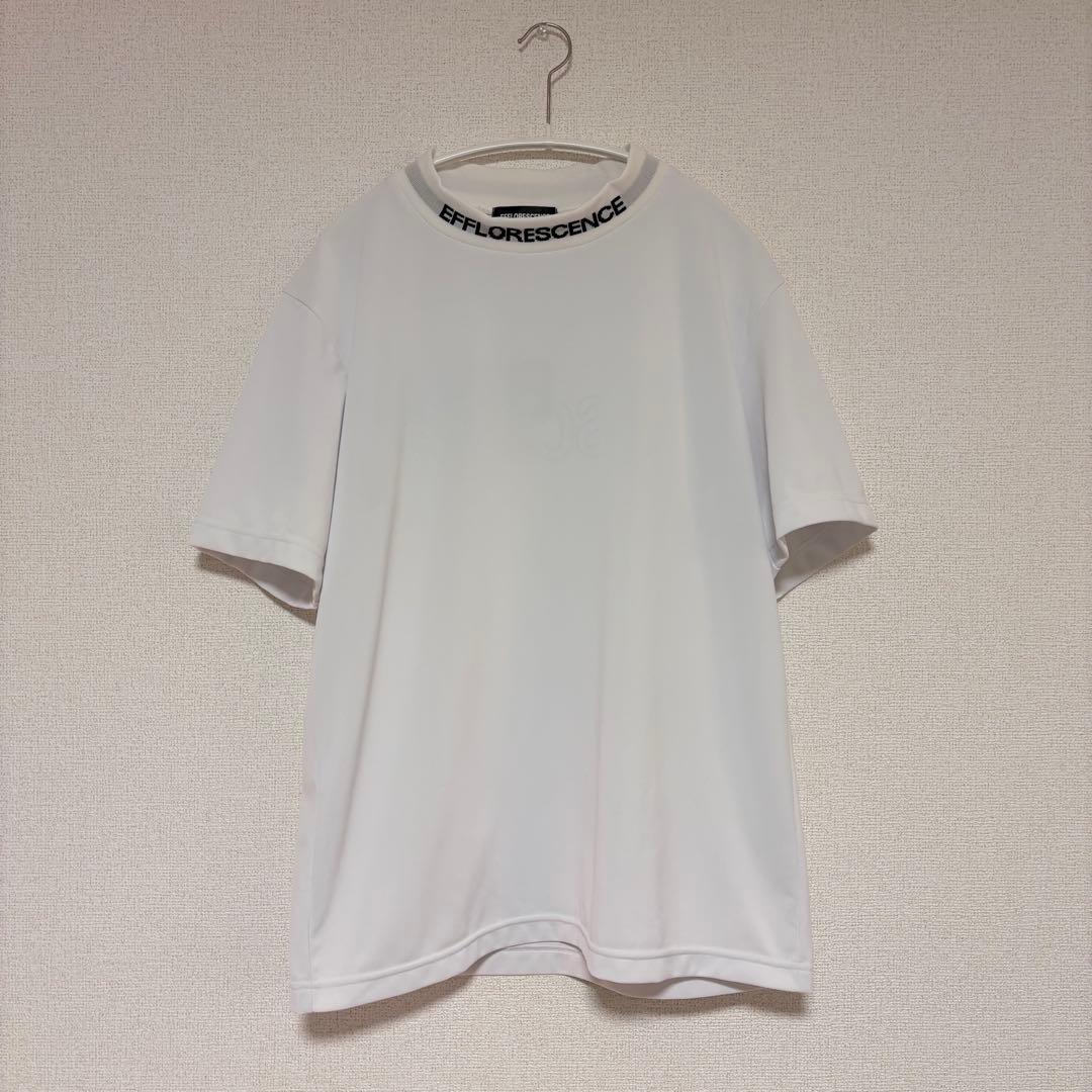 EFFLORESCENCE ホワイトシャツ Ｌ モックネック