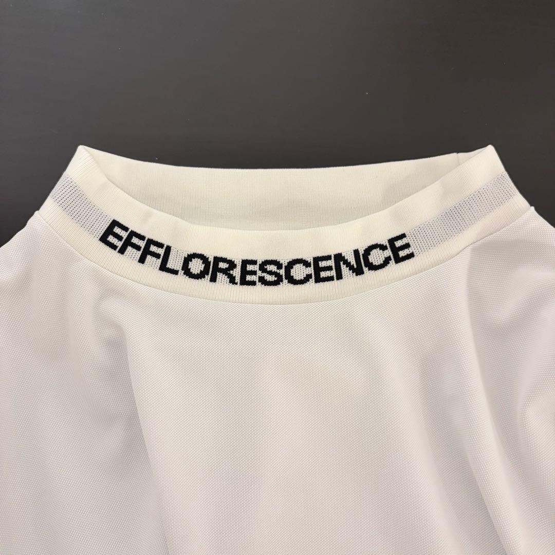 EFFLORESCENCE ホワイトシャツ Ｌ モックネック