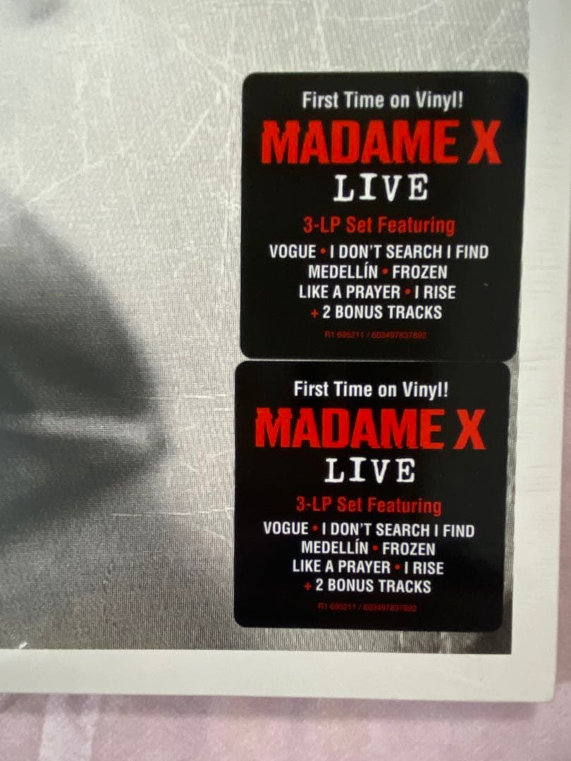 ❣️雨天限定セール❣️【未開封品】 MADAME X LIVE 3-LPレコード