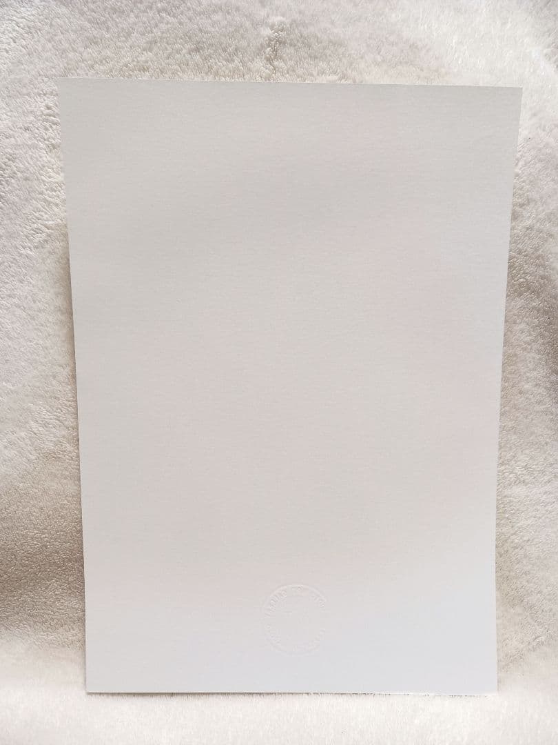 高橋真琴　公式複製原画「ノルウェーの花嫁」刻印・直筆サイン入りA4サイズ
