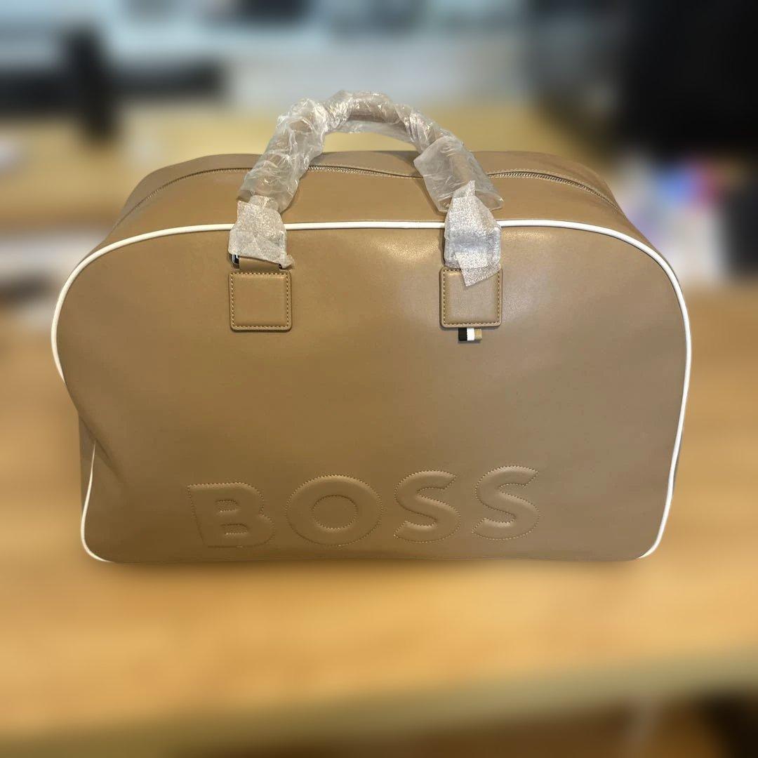 BOSS GOLF ボストンバッグ ブラウン