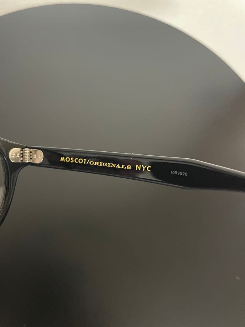 MOSCOT LEMTOSH ブラックサングラス